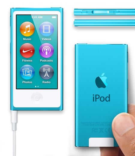 Apple iPod nano 16GB niebieski - Odtwarzacze MP3 - Sklep